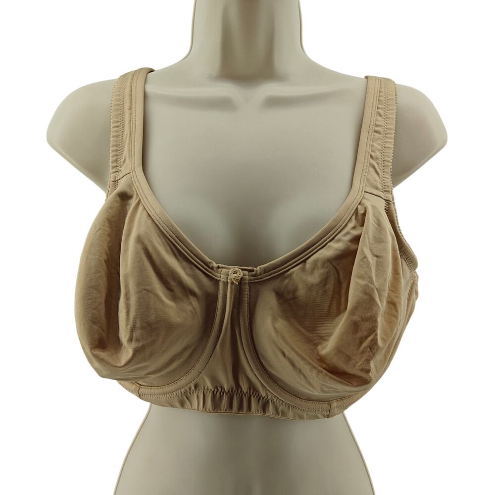 Comfort Choice Unlined Underwire Full Coverage Bra Beige 42C